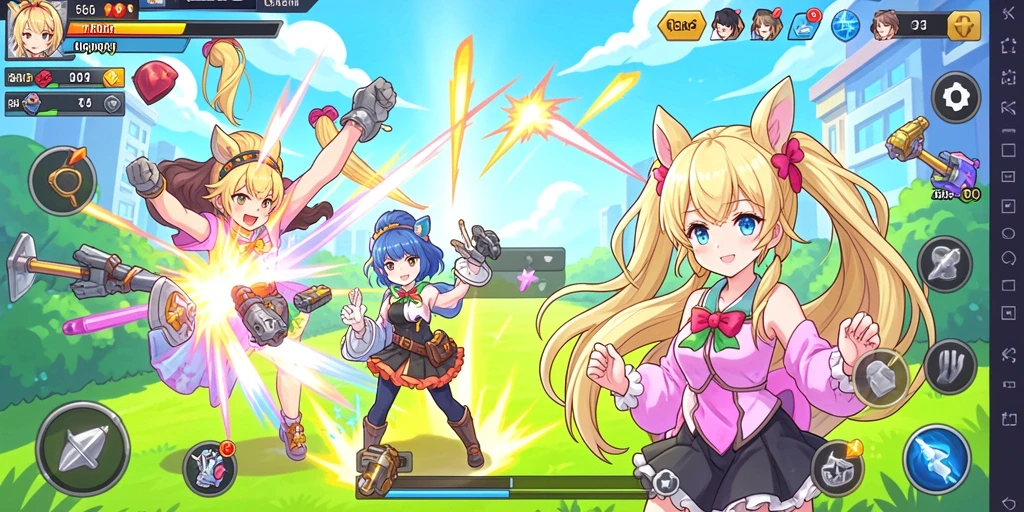 Mode multiplayer yang memungkinkan bersaing dengan teman.
