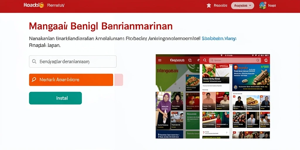 Komunitas aktif yang saling mendukung.