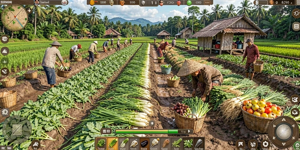 Tampilan grafis yang menakjubkan dari KINGDOMTOTO.