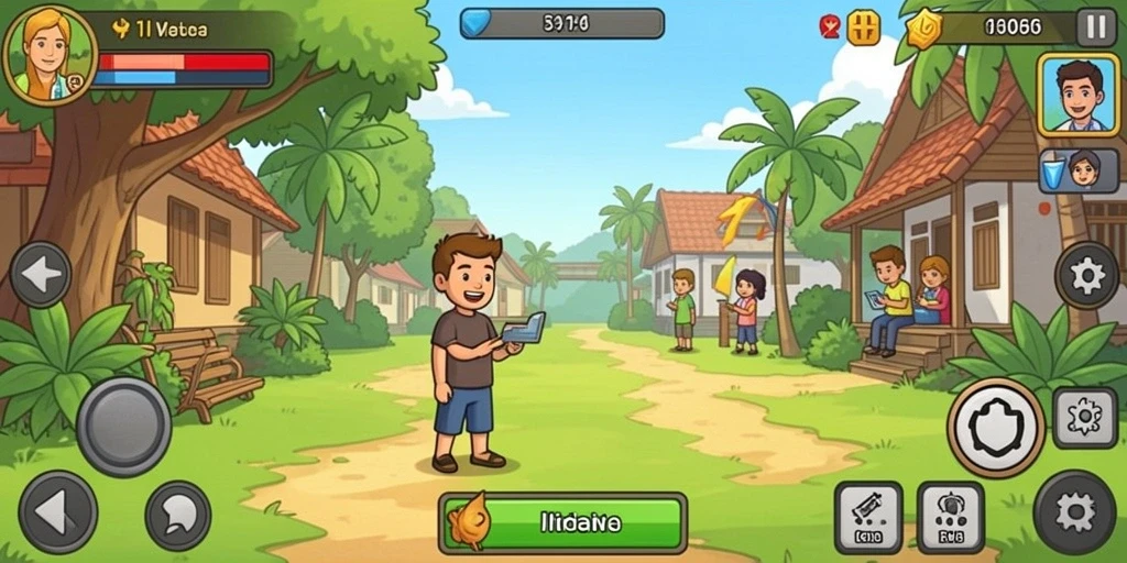 Screenshot fitur multiplayer yang seru.
