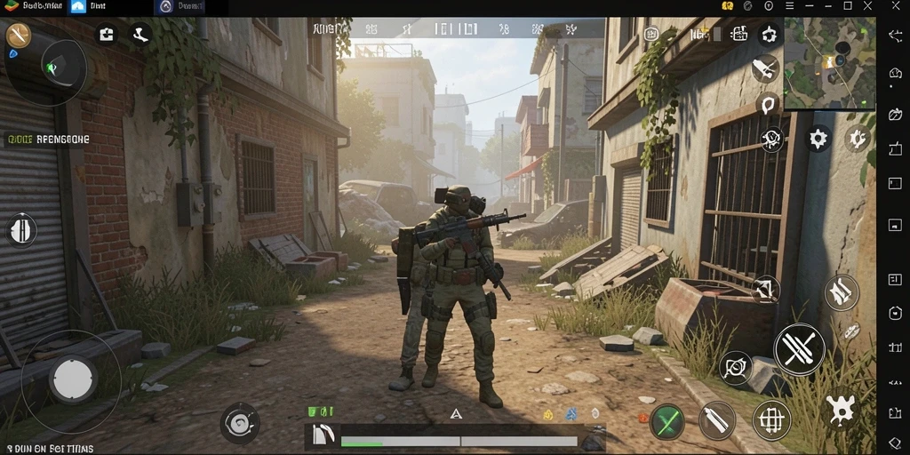 Screenshot ketiga memperlihatkan persaingan antar pemain dalam mode multiplayer.