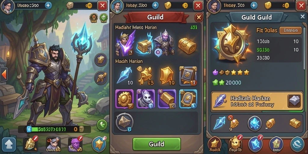 Mode multiplayer yang seru dan interaktif.