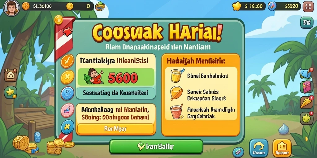 Tampilan visual yang memukau dan menarik perhatian.
